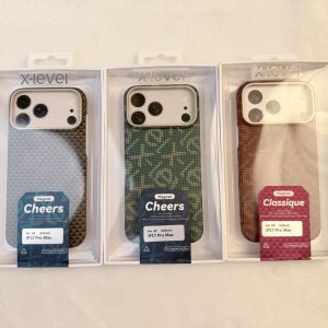 iPhone 17 Pro Max X-Level Cheers Carbon Fiber Premium Cover