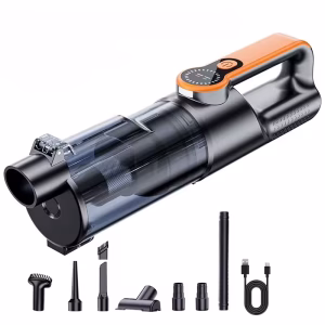 Portable Cordless Handheld Vacuum Cleaner – USB Rechargeable Mini Car & Home Vacuum Cleaner with HEPA Filter